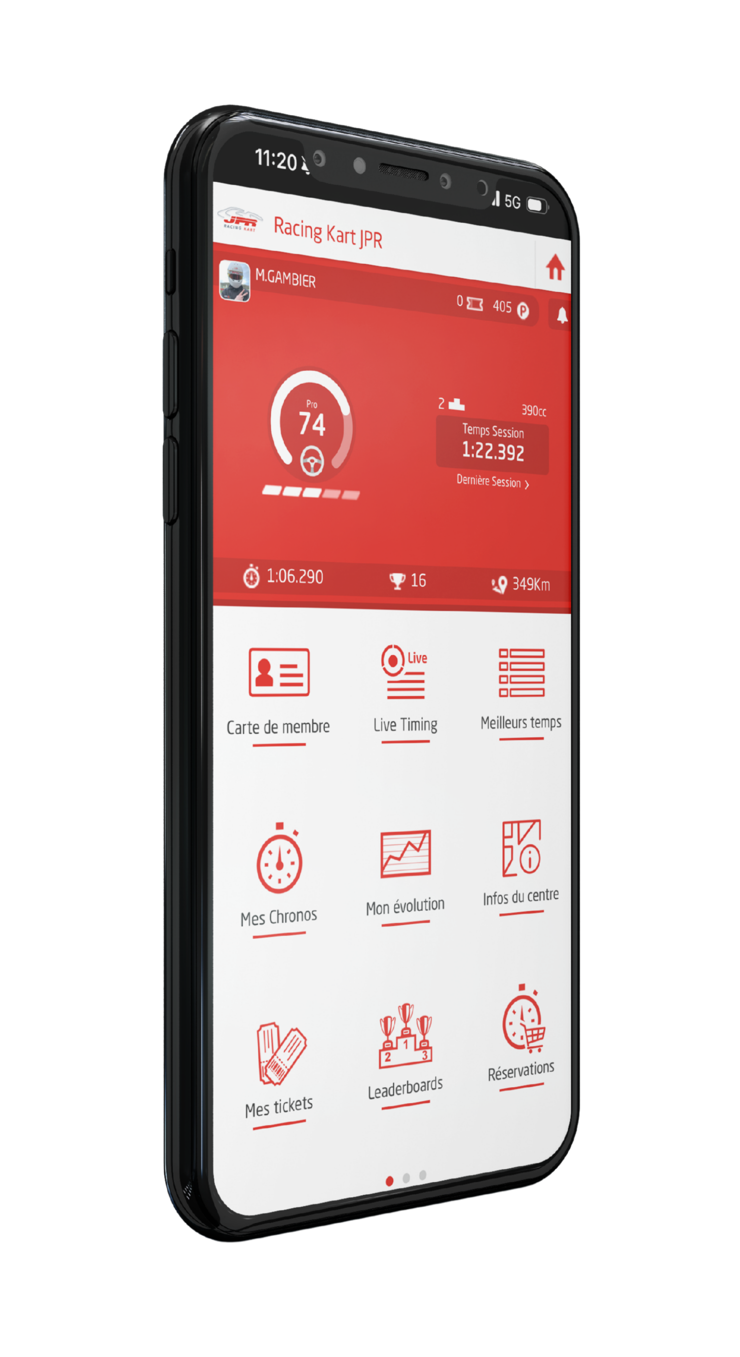 Application mobile
